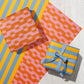 Summer Stripe | Modern-Retro Recycled Gift Wrap Paper