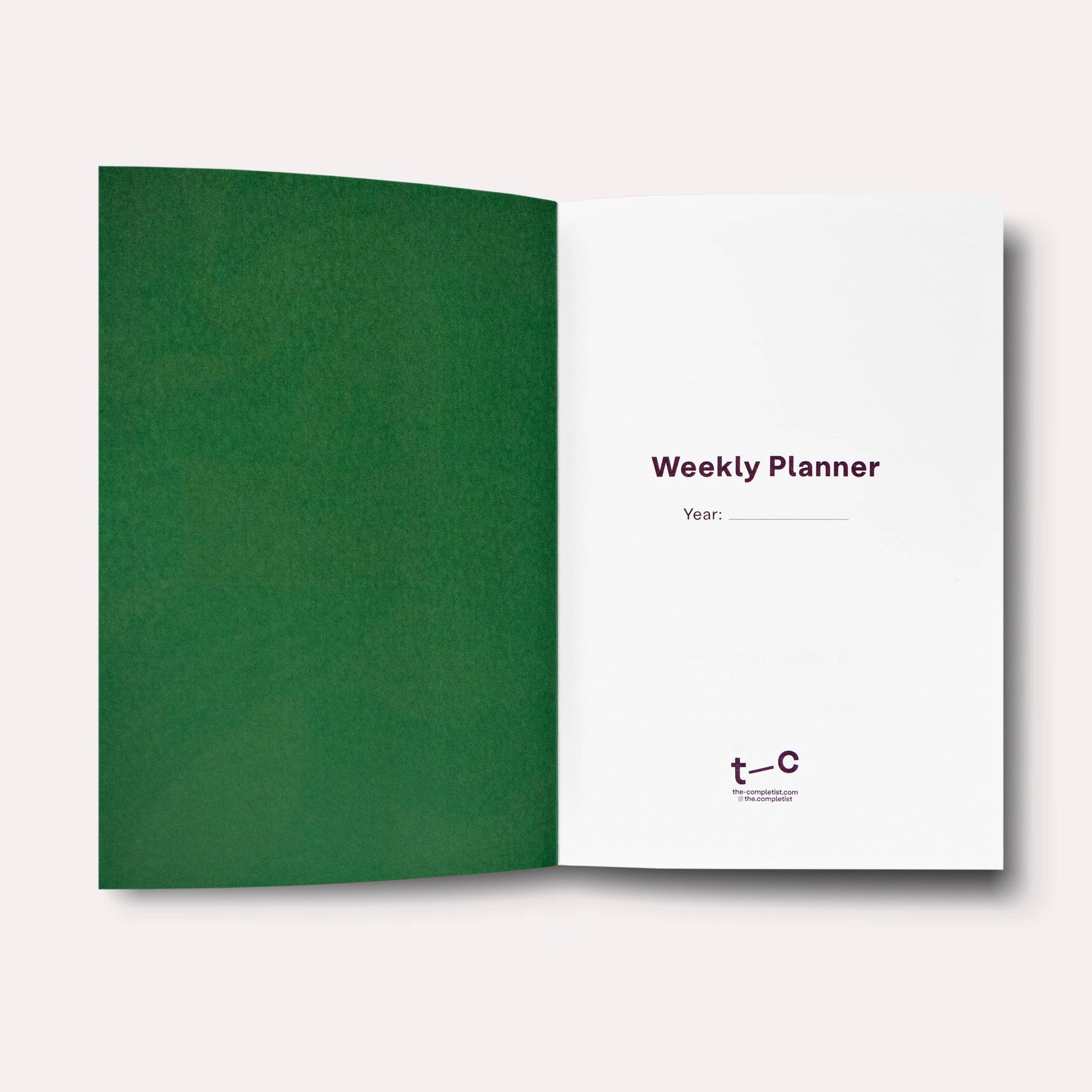 Palermo Undated Weekly Planner Book