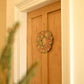 Christmas Foliage Cotton Board Wreath