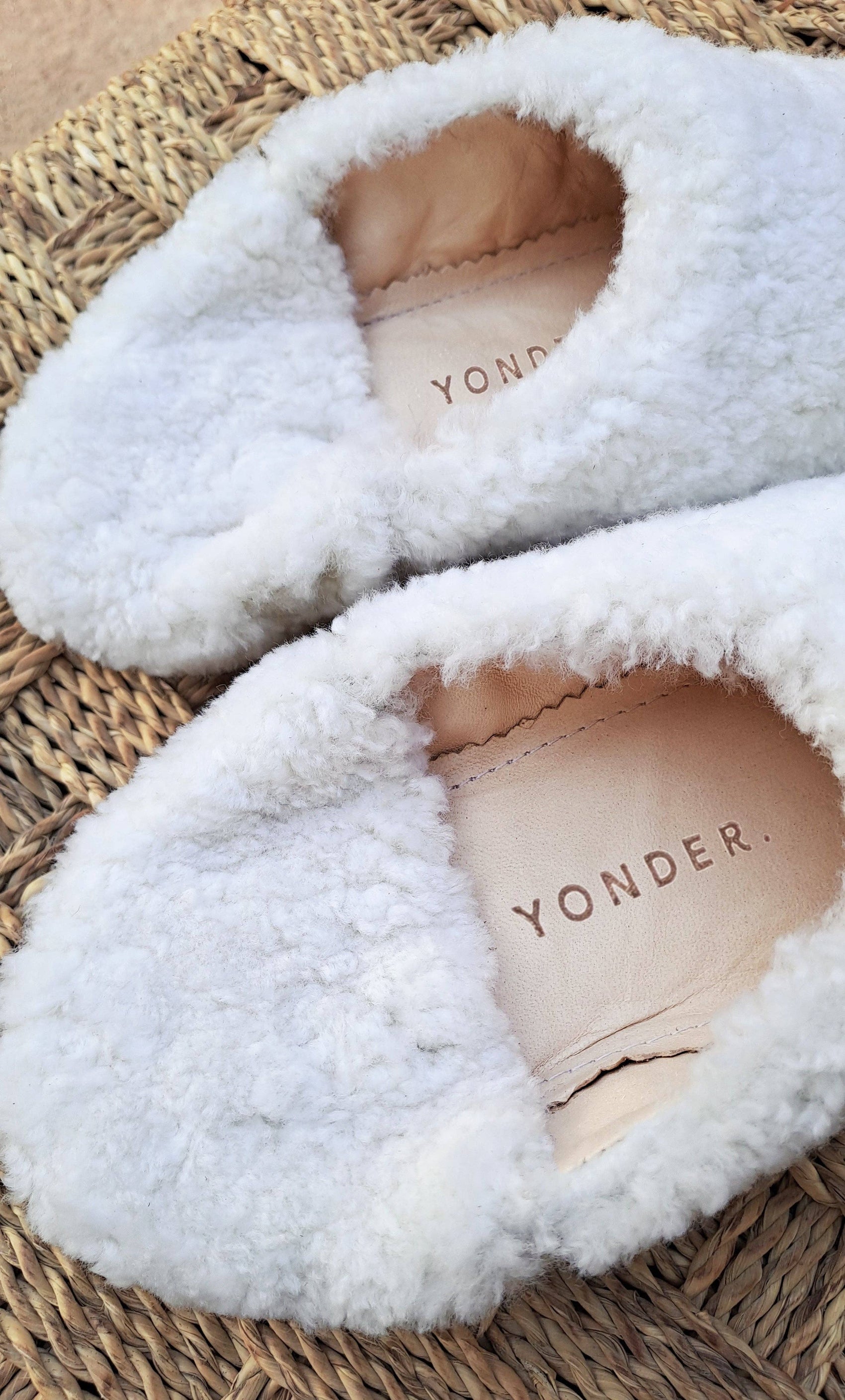 Sheepskin Babouche Slippers: Small