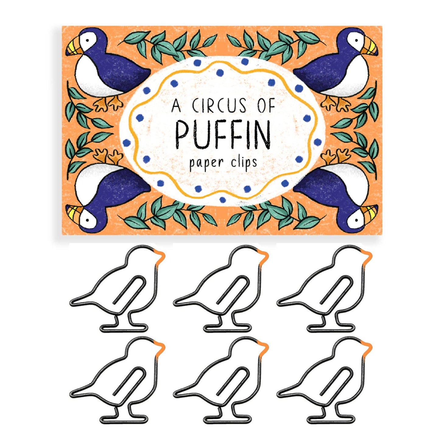 Puffin Paper Clips