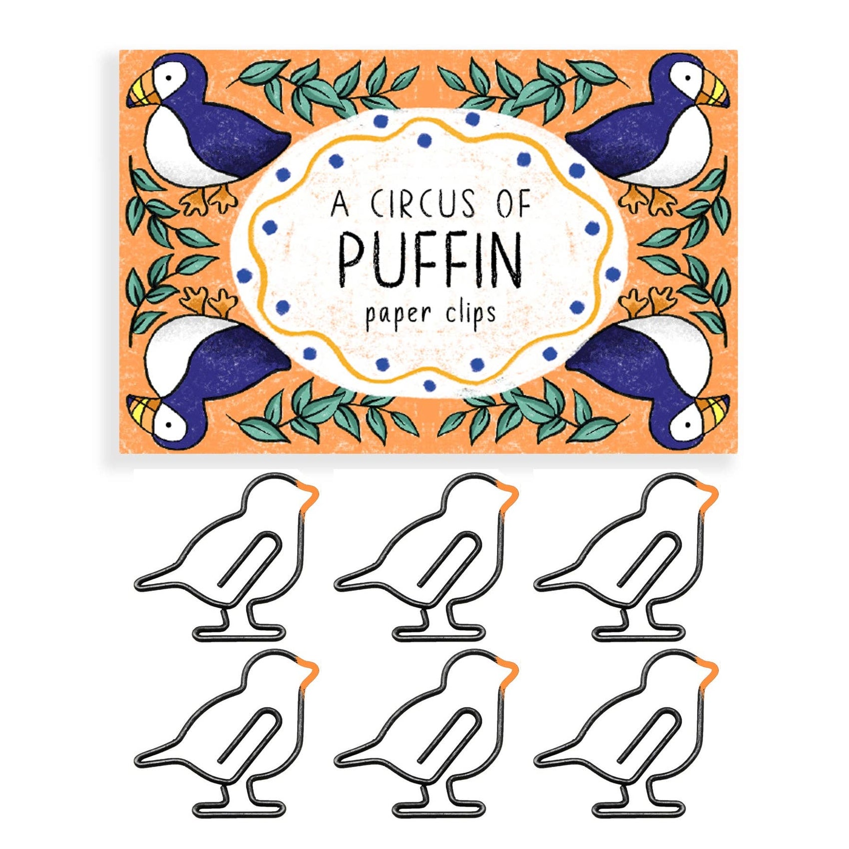 Puffin Paper Clips