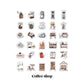 Paper More | Daily Life Stickers: Coffee shop