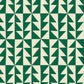 Geo Pines | Retro Christmas Tree Recycled Gift Wrap Paper