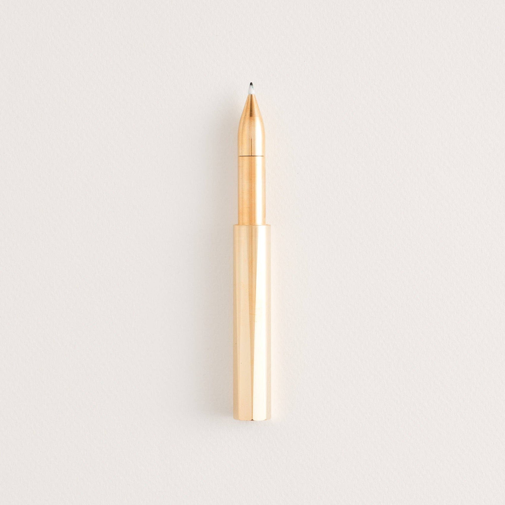 The Brass Wren - Refillable Writing Pen