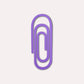 Paperclip 3D Printed Bookmark: Emerald