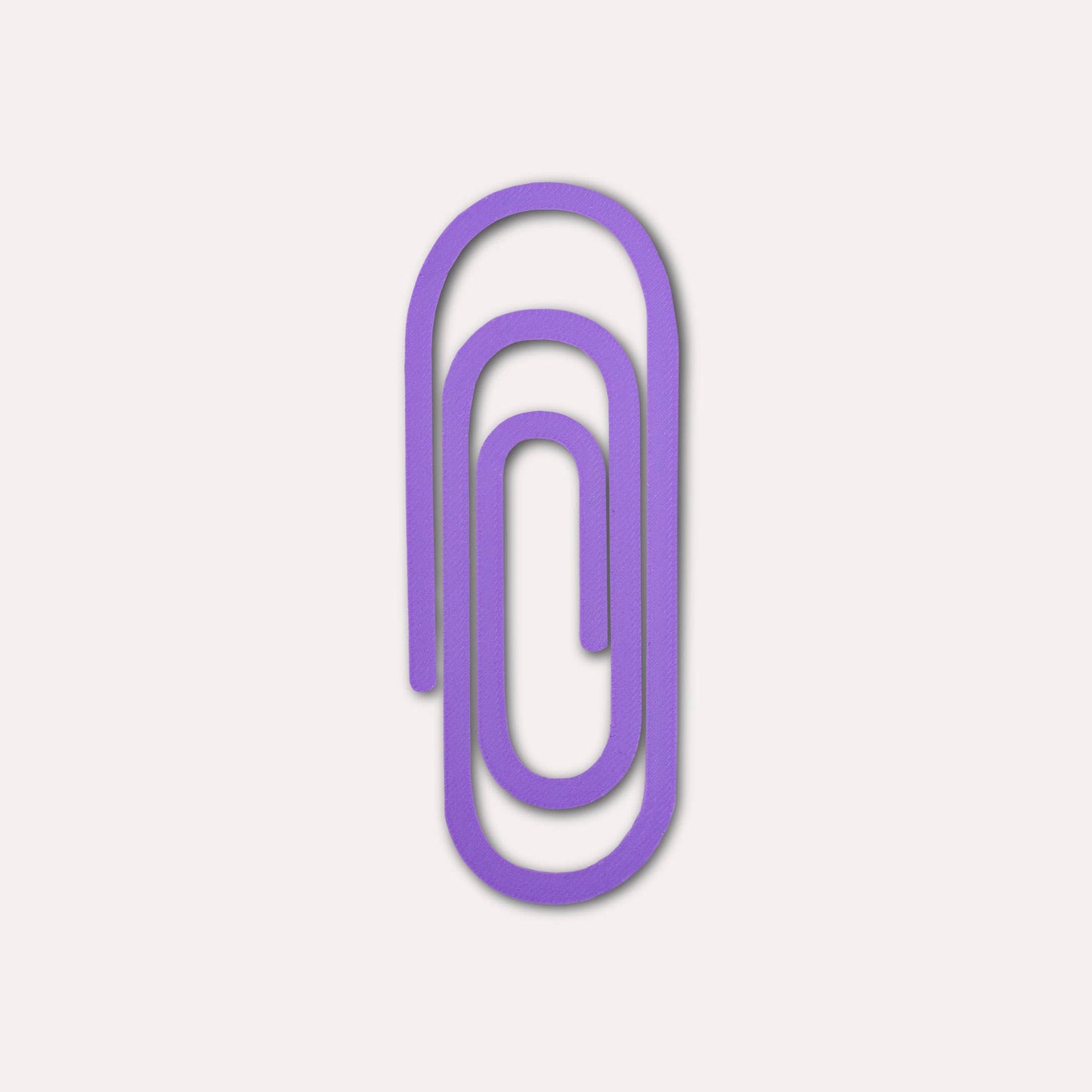 Paperclip 3D Printed Bookmark: Emerald