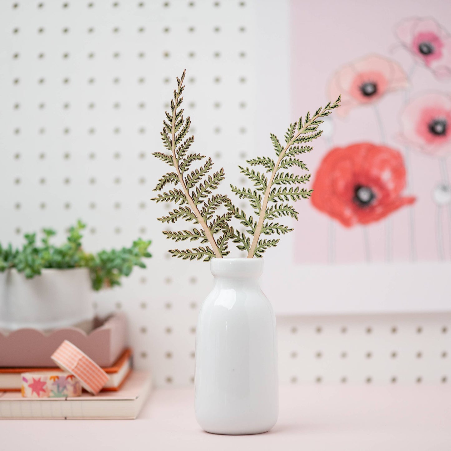 Wooden Leaf Stem - Fine Fern