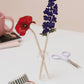 Wooden Delphinium – July Birth Flower - Sustainable Gift