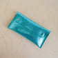 Leather Pen Case: Atlantic Teal / Gold