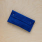 Suede Double Stud Glasses Case: Jade Green / Gold