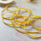 Mustard Yellow Velvet Ribbon - Various Widths | 3 Meter Roll: 6mm