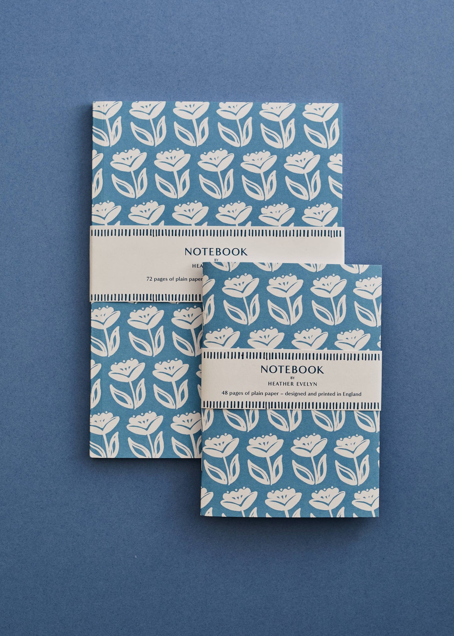 Notebook Tulips Blue: A5