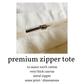 Custom Branded Tote Bag - Your Shop Logo on a Tote Bag: White