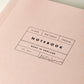Blush 300 Page Blank Lay Flat Notebook