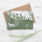 Dog Lover Greeting Card- Women Walking Dogs Illustration