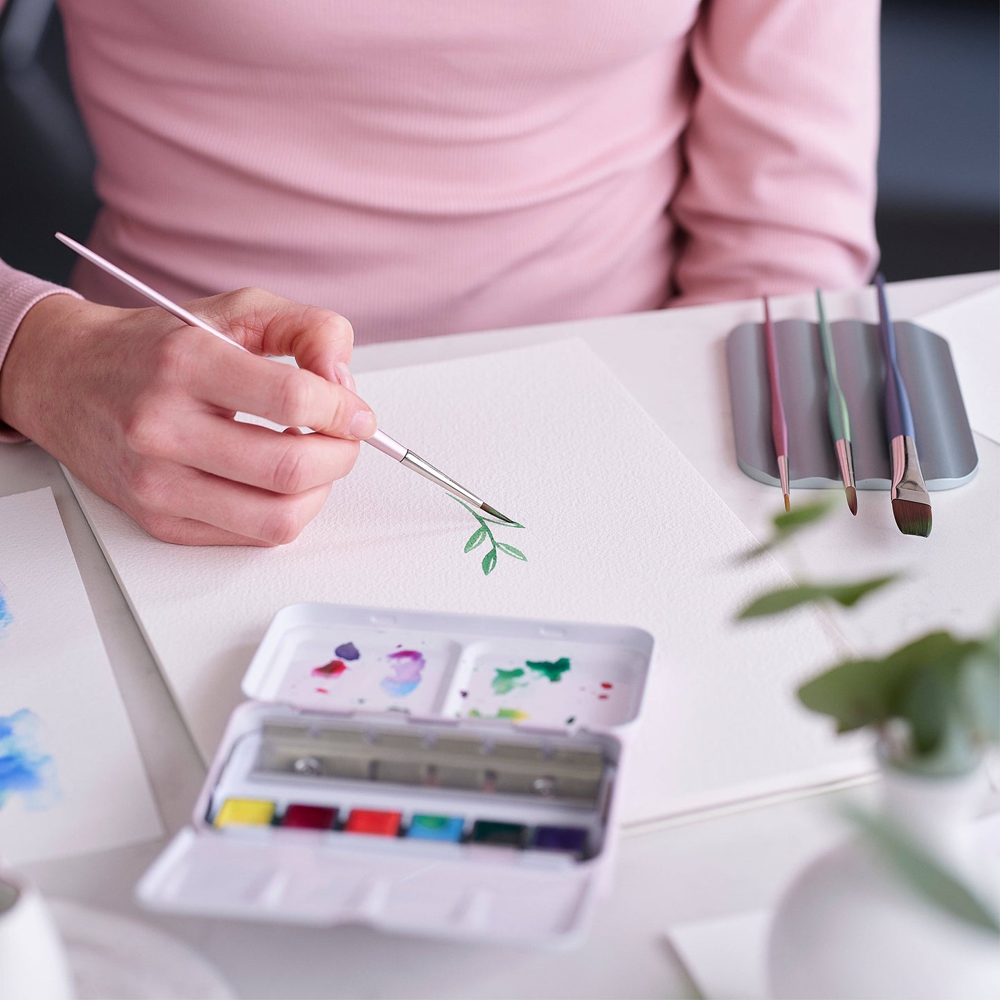 Studio Palette: Cerulean Blue