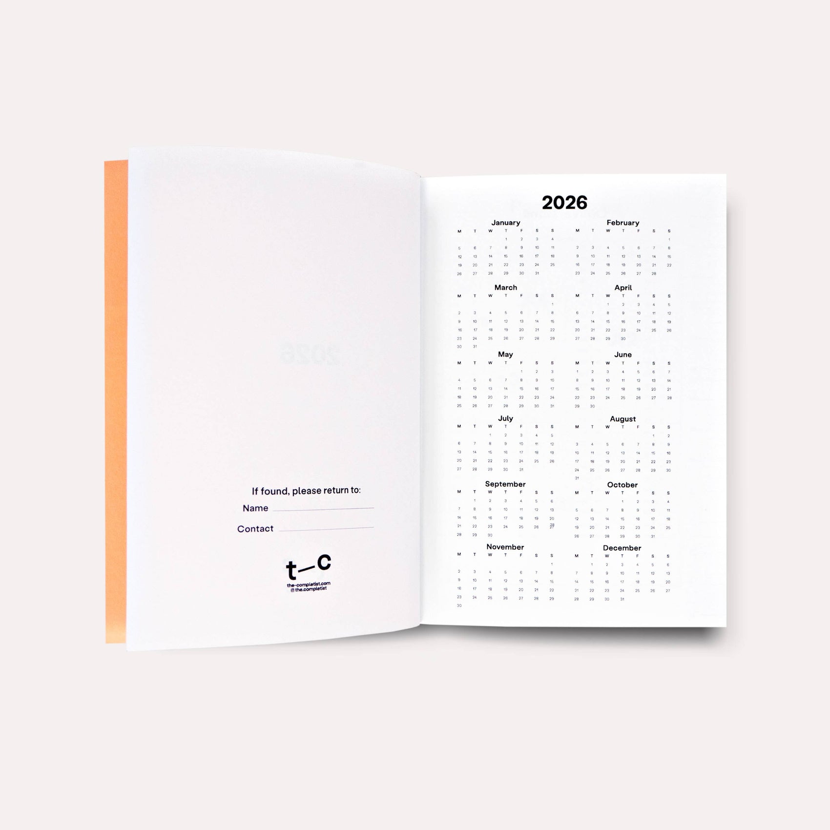 Damson 2026 Dated Pocket Weekly Planner