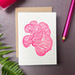 Neon Fungi Notecard Set | Set of 8