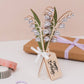Wooden Lily Of The Valley – May Birth Flower - UK Made