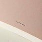 Blush 300 Page Blank Lay Flat Notebook
