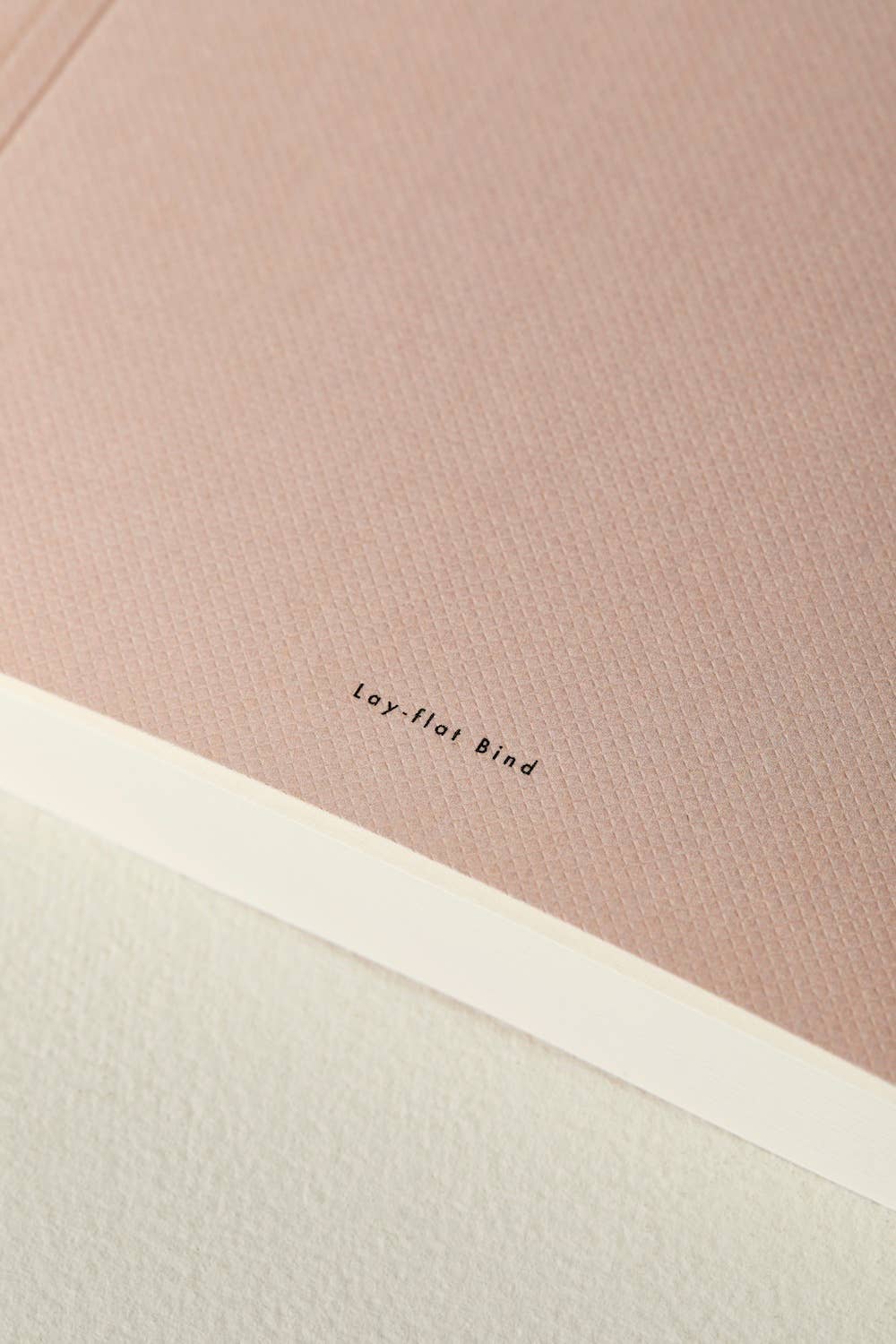 Blush 300 Page Blank Lay Flat Notebook