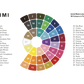 HIMI Solid Watercolour Set 38 In Pans Colours, Pink