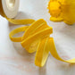 Mustard Yellow Velvet Ribbon - Various Widths | 3 Meter Roll: 6mm