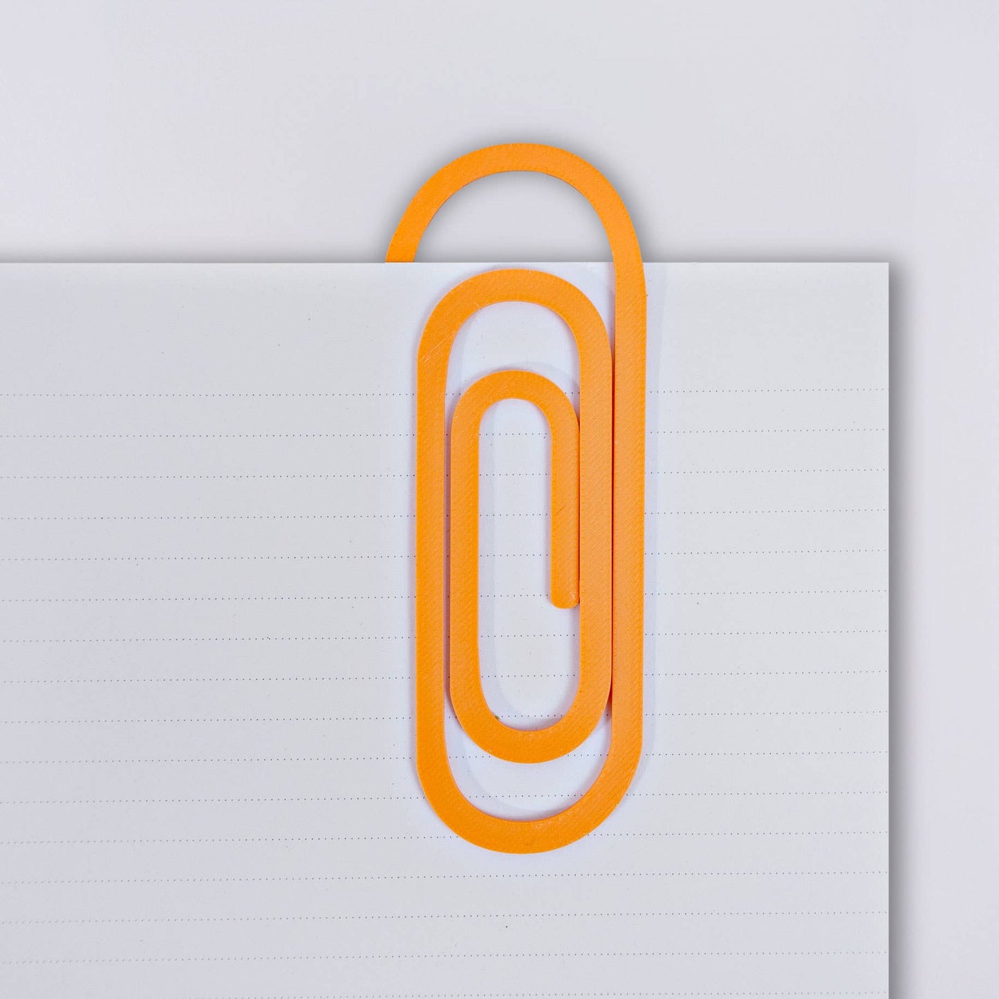 Paperclip 3D Printed Bookmark: Emerald
