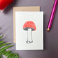 Neon Fungi Notecard Set | Set of 8