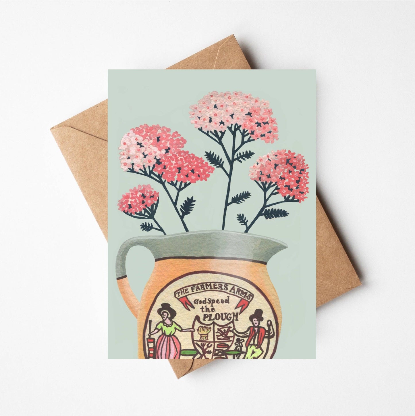 Yarrow in Harvest Jug Cards