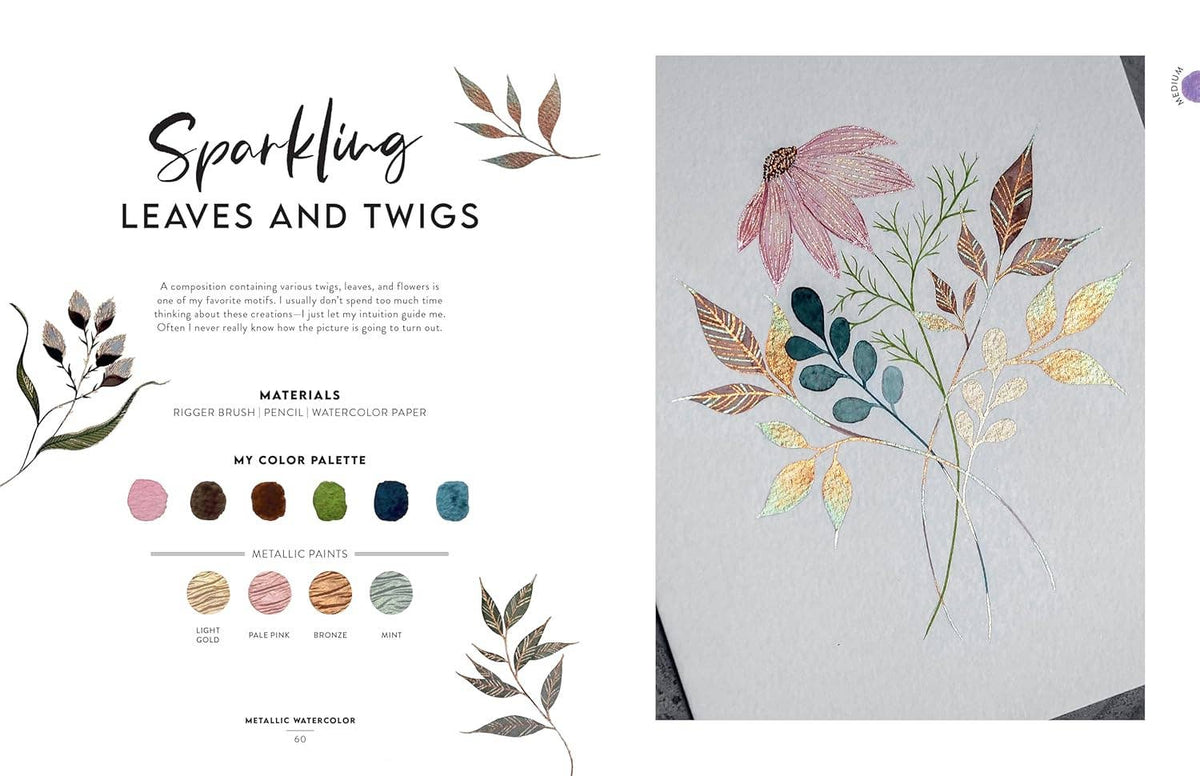 Metallic Watercolour