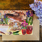 Spring Table laser cut birch plywood keepsake &  card