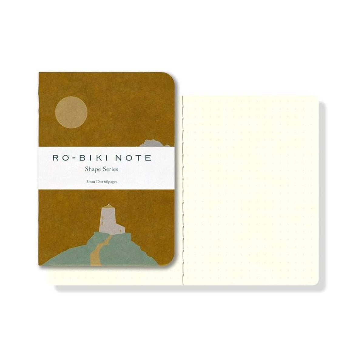 Yamamoto Paper RO-BIKI NOTE Shape Series Notebook: Lighthouse