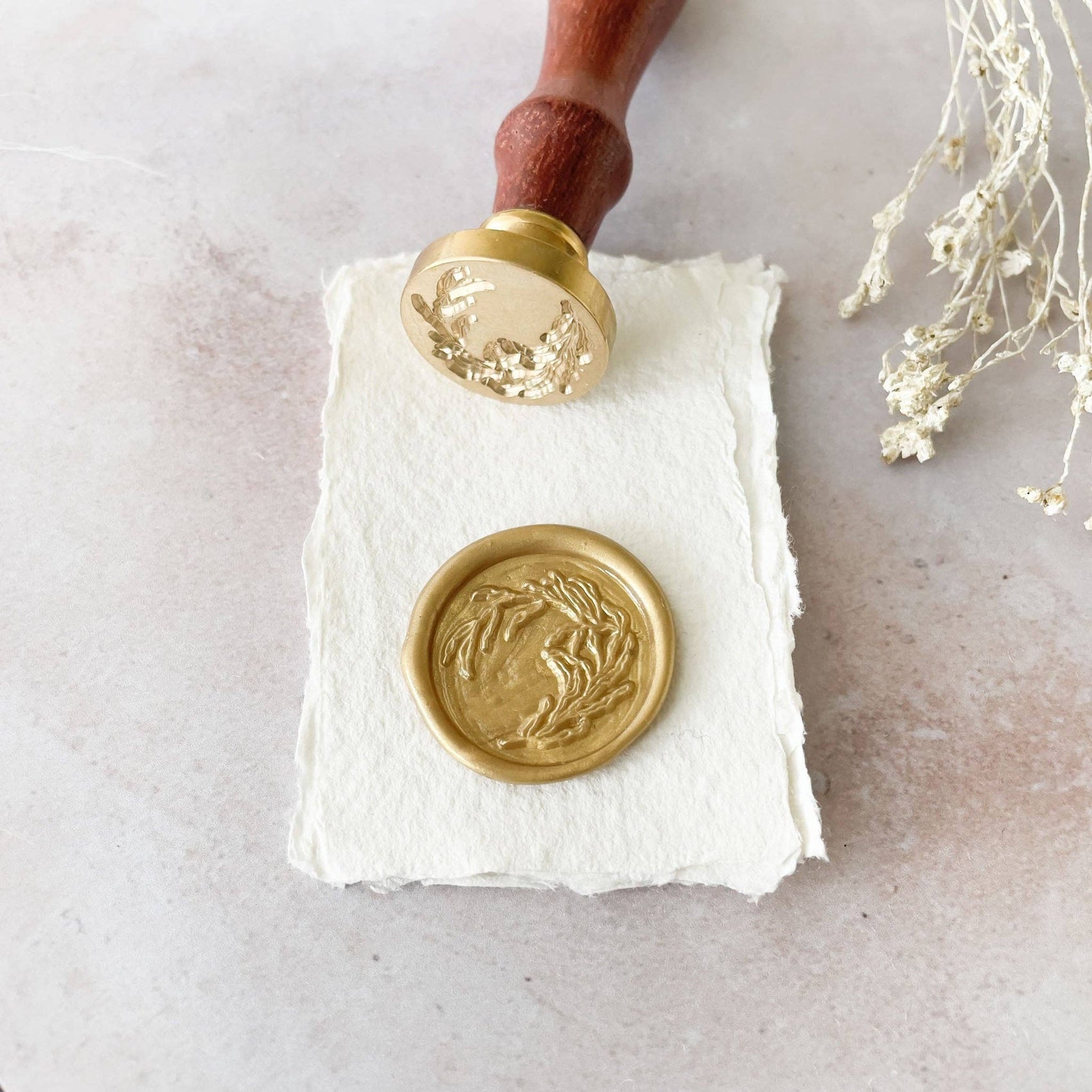Coastal Wax Stamp | Wax Seal in Branded Gift Box