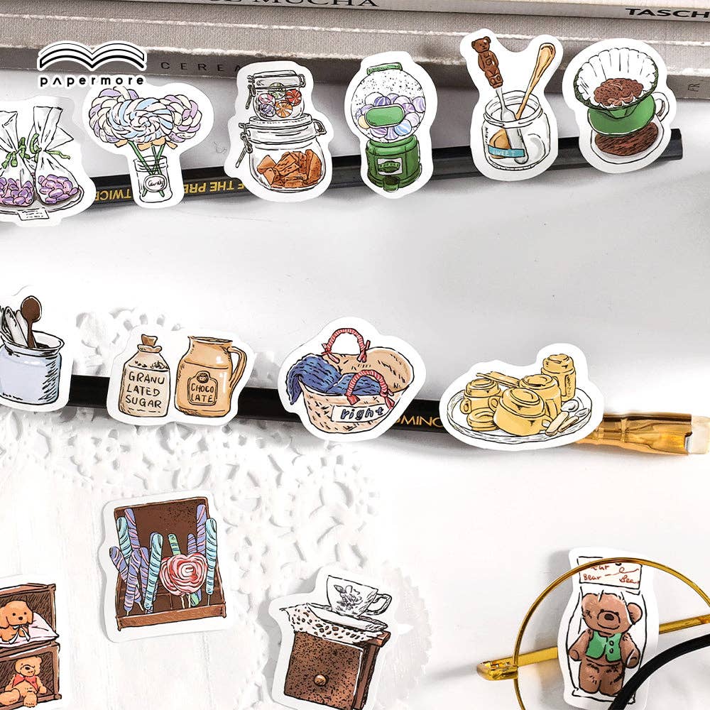 Paper More | Daily Life Stickers: Coffee shop