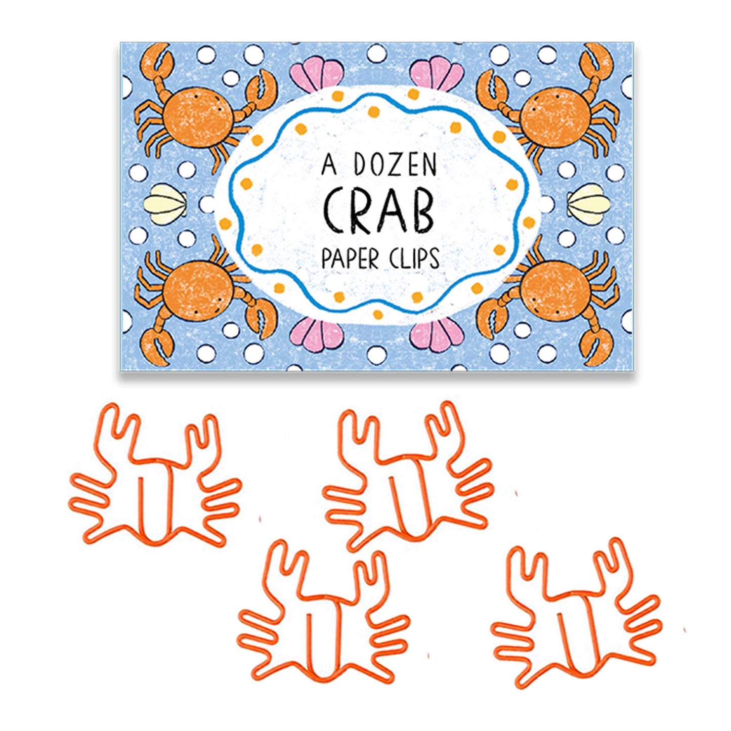 Crab Paper Clips