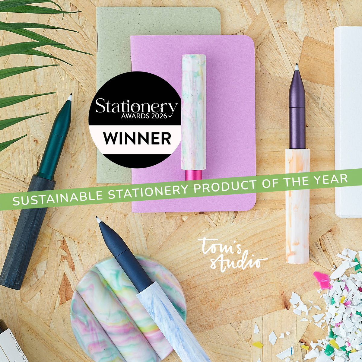 The Wren Write Off – Made from Disposable Pens: Smoke