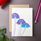 Neon Fungi Notecard Set | Set of 8