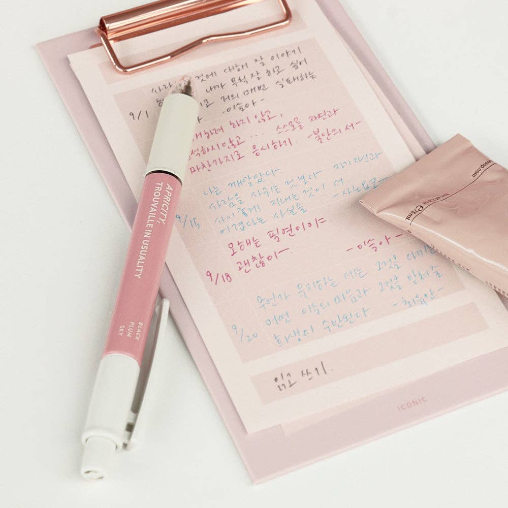 Iconic Smooth 3 Colour Pen 0.38mm: Indi Blue