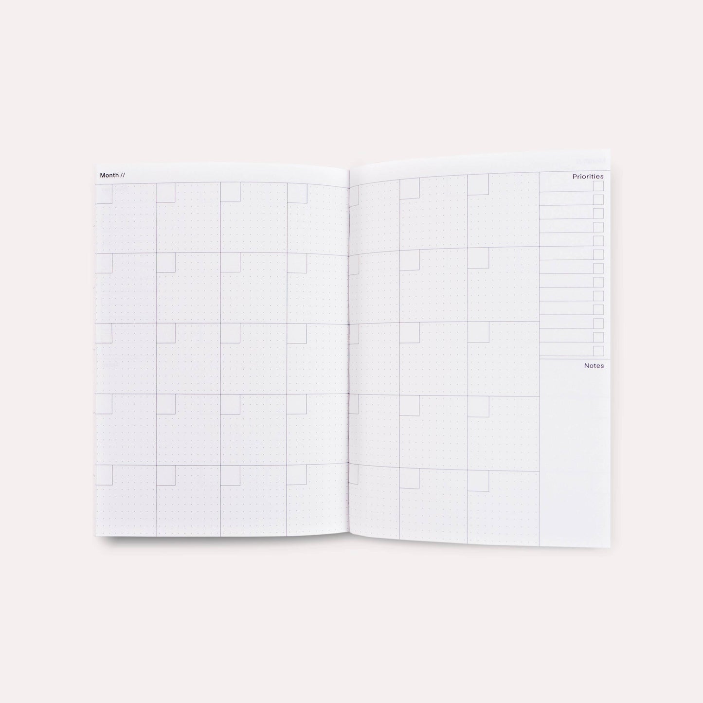 Chicago No. 1 Lay Flat Undated Pocket Weekly Planner