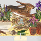 Spring Table laser cut birch plywood keepsake &  card