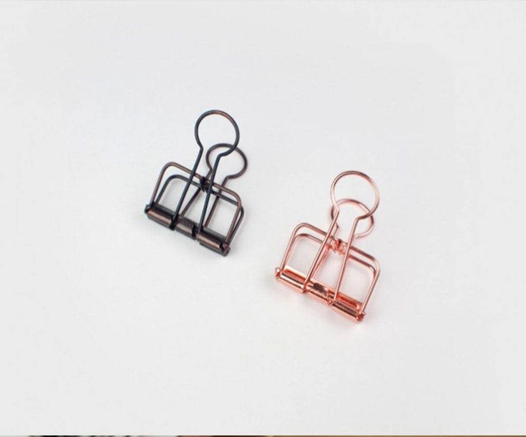 Tools to Live By - 32mm Paper Clips: Rose Gold
