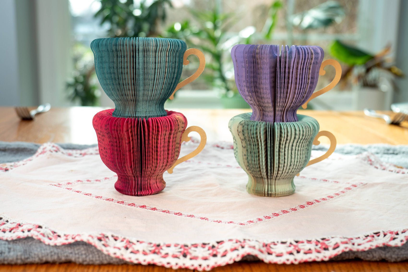 Bookish Tea Cup