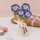 Wooden Morning Glory – September Birthday - Sustainable Gift