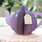Teapot and Teacup Decor-Bookish Party Decor: Deep Teal / Tea Cup