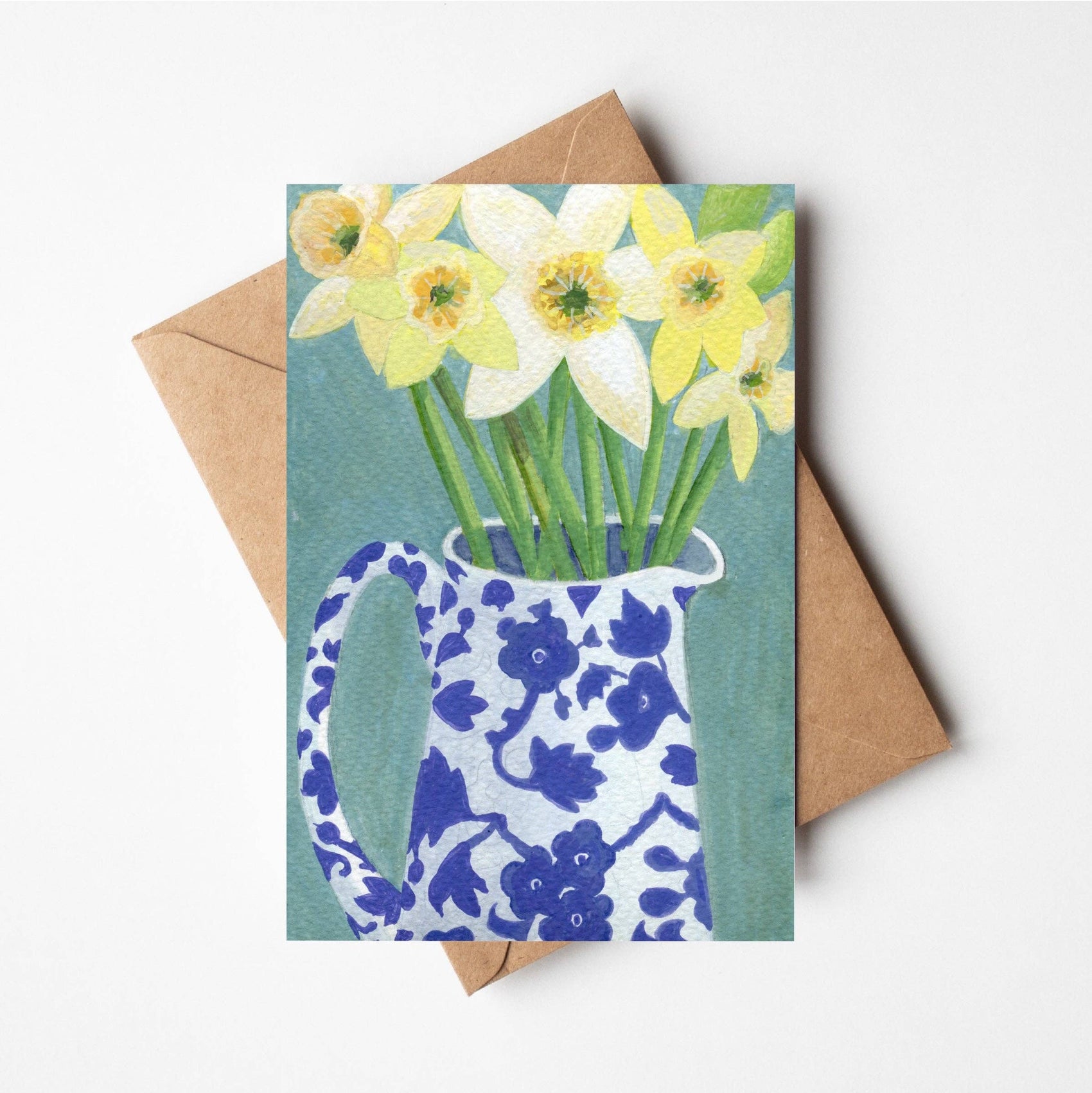 Daffodils in Arden Jug Cards
