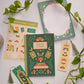 Reading Journal Fantasy Forest, 50 Page Book Review Notebook