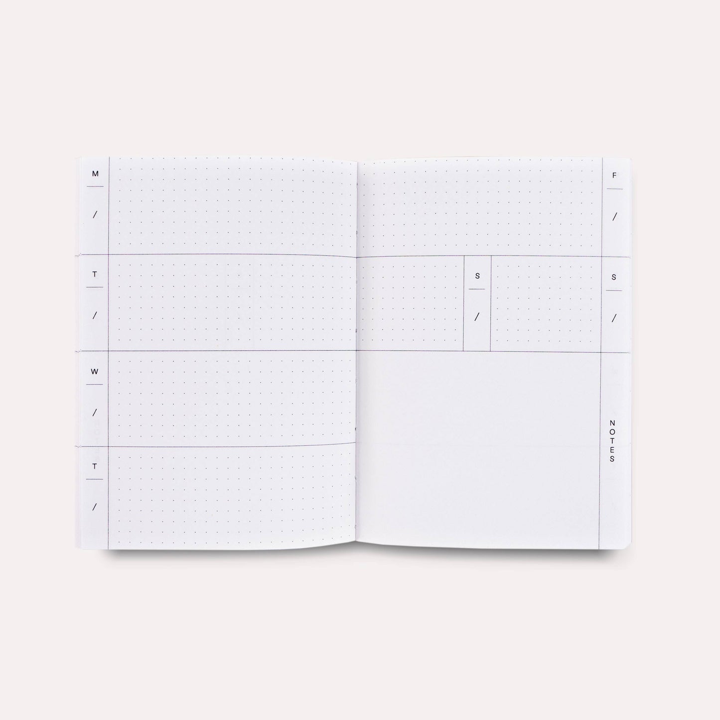 Chicago No. 1 Lay Flat Undated Pocket Weekly Planner