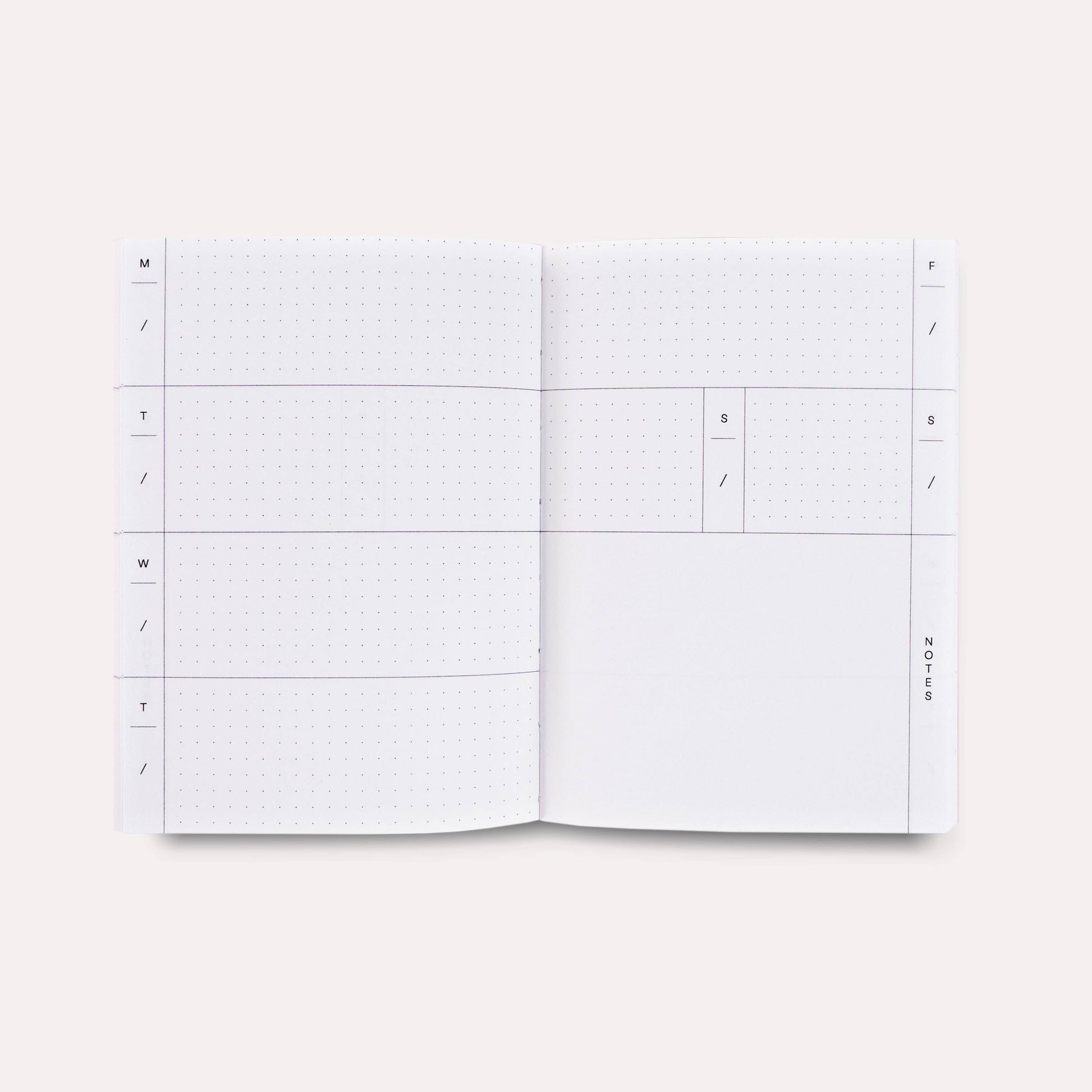 Chicago No. 1 Lay Flat Undated Pocket Weekly Planner